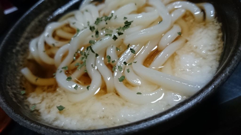 夏は素麺もいいけど、うどんもね