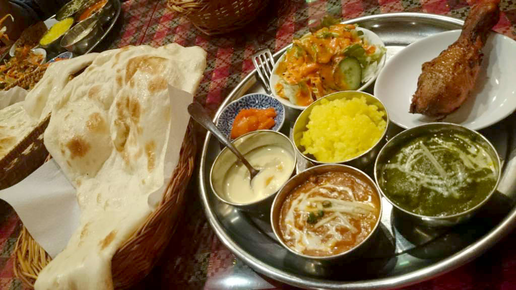 インド料理を食べに、いってごらんなさい