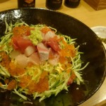 渋谷のヒカリエに行って、なんだかんだのあと、ちらし寿司を食した
